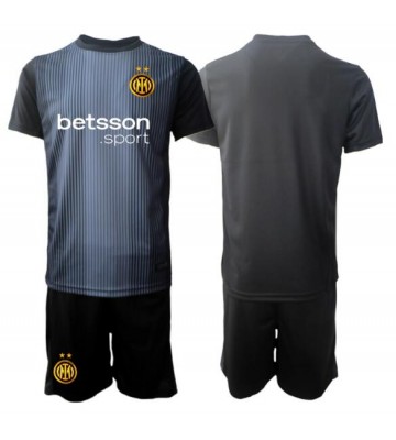 Inter Milan Goalkeeper Replica Home Stadium Kit for Kids 2025-26 Short Sleeve (+ pants)
